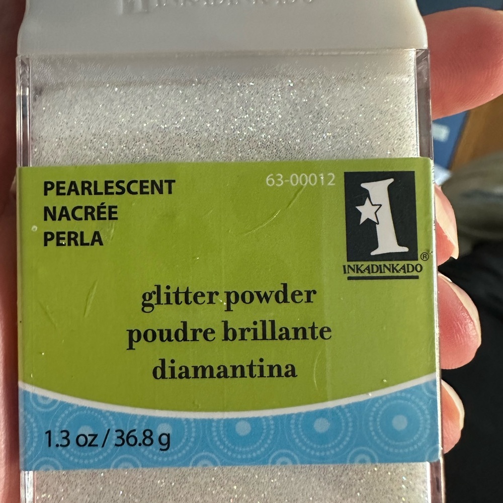 Inkadinkado ~Pearlescent Glitter Powder 1.5 oz